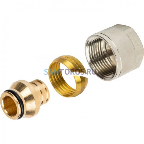 Фитинг компрессионный для труб PE-X 20х2,0х3/4 Stout SFC-0020-002020