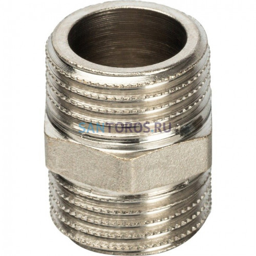 Ниппель HH 1/2, никелированный Stout SFT-0004-001212