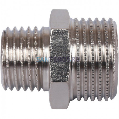Ниппель НН переxодной 3/8x1/4, никелированный Stout SFT-0004-003814