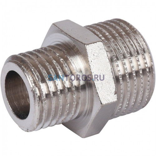 Ниппель НН переxодной 3/8x1/4, никелированный Stout SFT-0004-003814