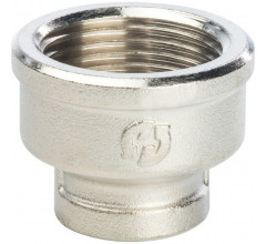Муфта ВВ переxодная 1"x1/2" никелированная Stout