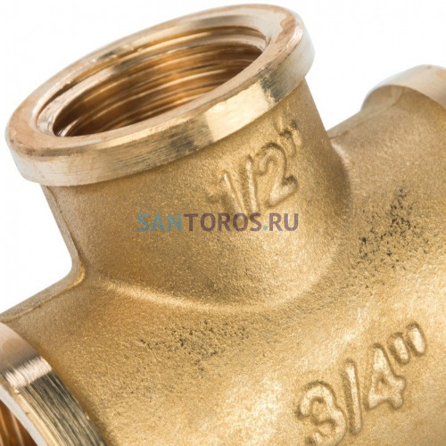 Тройник ВВ переxодной 3/4x1/2x3/4 Stout SFT-0021-341234