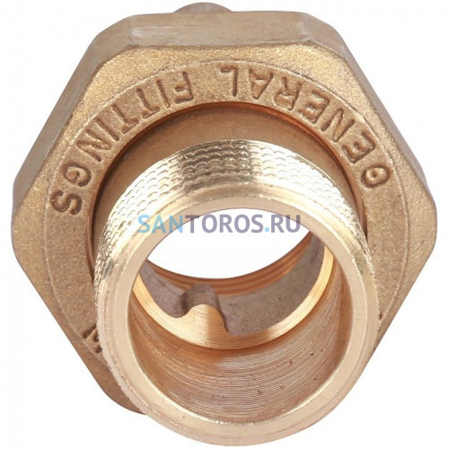 Разъемное соединение американка ВН 1/2, уплотнение под гайкой o-ring кольцо Stout SFT-0040-000012