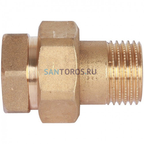 Разъемное соединение американка ВН 1/2, уплотнение под гайкой o-ring кольцо Stout SFT-0040-000012