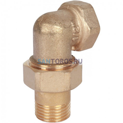 Разъемное соединение американка НН 1/2, уплотнение под гайкой o-ring кольцо Stout SFT-0053-000012