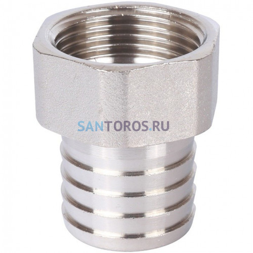 Штуцер ВР 1x30, никелированный Stout SFT-0066-000130