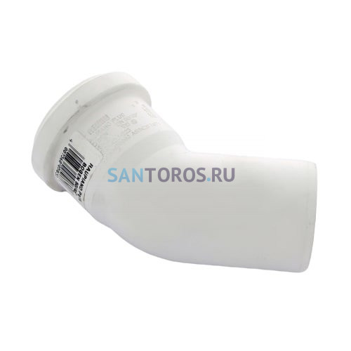Отвод канализационный Raupiano Plus 50х45° Rehau (11211141001) 11211141001