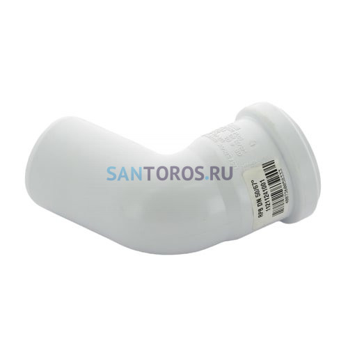 Отвод канализационный Raupiano Plus 50х67° Rehau (11211241001) 11211241001
