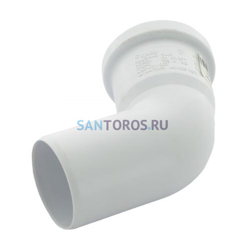 Отвод канализационный Raupiano Plus 50х67° Rehau (11211241001) 11211241001