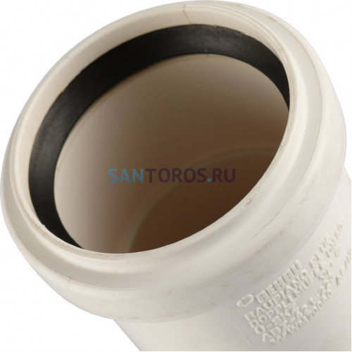 Муфта канализационная двухраструбная Raupiano Plus 50 Rehau (11215041001) 11215041001