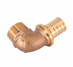 Уголок-переходник с наружной резьбой 32-R 1 RX+ Rehau (14563521001)