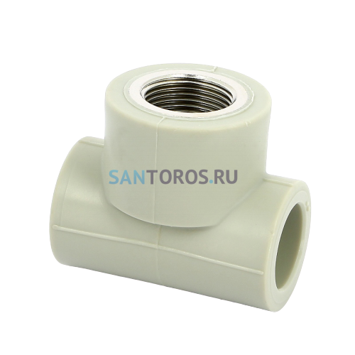 Тройник PPR с внутренней резьбой 25x3/4 FV-Plast AA222025034