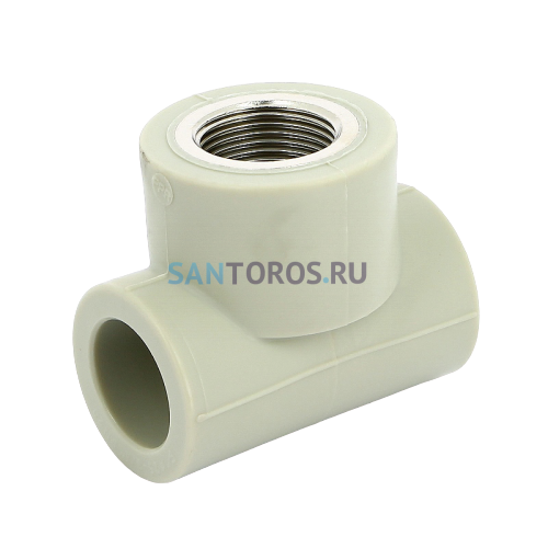 Тройник PPR с внутренней резьбой 25x3/4 FV-Plast AA222025034