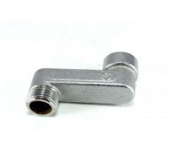 Переходник эксцентрический НР-ВР 1/2"x1/2" 5 см FAR