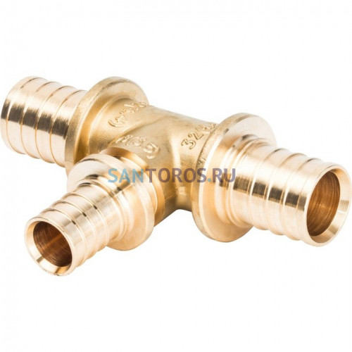 Тройник переходной 32x25x32 для труб из сшитого полиэтилена Stout SFA-0014-322532