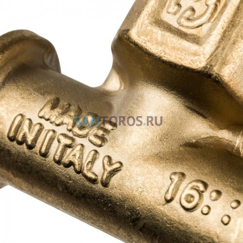 Тройник-переходник с внутренней резьбой 16xR 1/2 для труб из сшитого полиэтилена Stout SFA-0028-001612