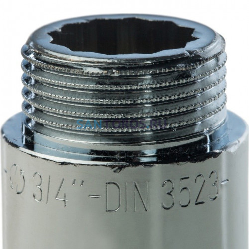Удлинитель 3/4x60, хромированный Stout SFT-0002-003460