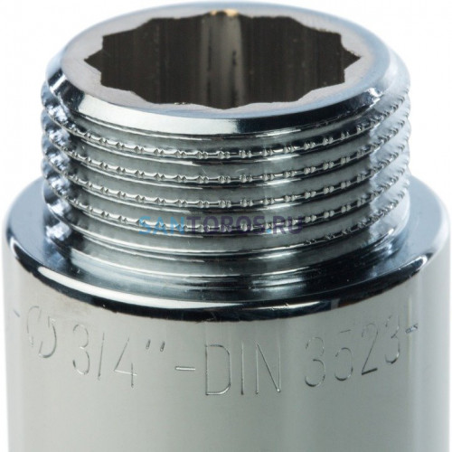 Удлинитель 3/4x80, хромированный Stout SFT-0002-003480
