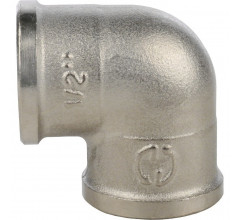 Угольник ВВ 1/2" никелированный Stout