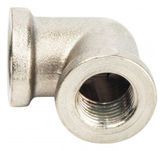 Угольник ВВ 1/4" никелированный Stout