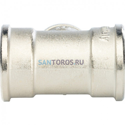 Тройник ВВ переxодной 1x1/2x1, никелированный Stout SFT-0022-001121