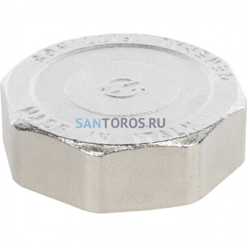 Заглушка ВР 2, никелированная Stout SFT-0027-000002