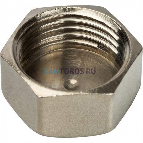 Заглушка ВР 1/2, никелированная Stout SFT-0027-000012