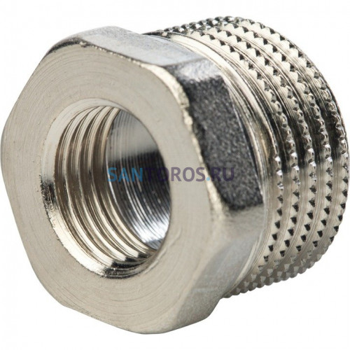 Футорка 1/2x1/4, никелированная Stout SFT-0029-001214