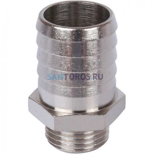 Штуцер НР 1/2x25, никелированный Stout SFT-0067-001225
