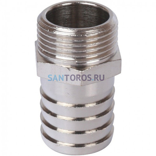 Штуцер НР 1/4x10, никелированный Stout SFT-0067-001410