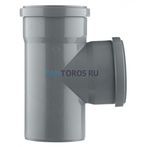 Тройник канализационный HTEA 90х90/90° Ostendorf