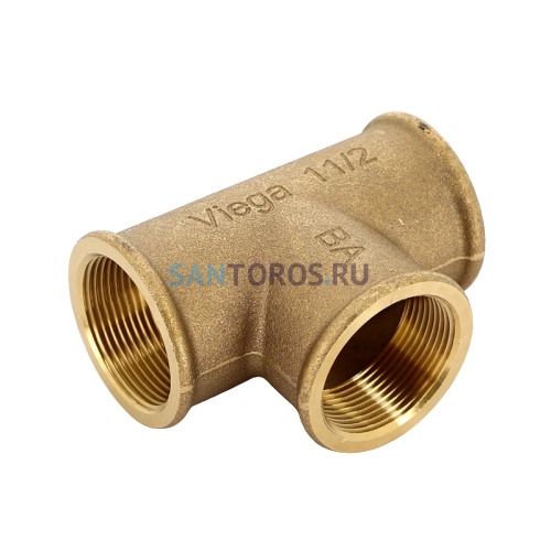 Тройник ВР 1 1/2, бронза Viega 264307