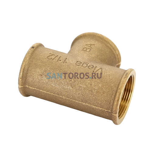 Тройник ВР 1 1/2, бронза Viega 264307