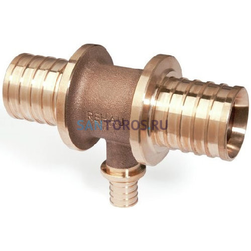 Тройник с уменьшенным боковым проходом 50-25-50 RX+ Rehau (14562831001) 14562831001