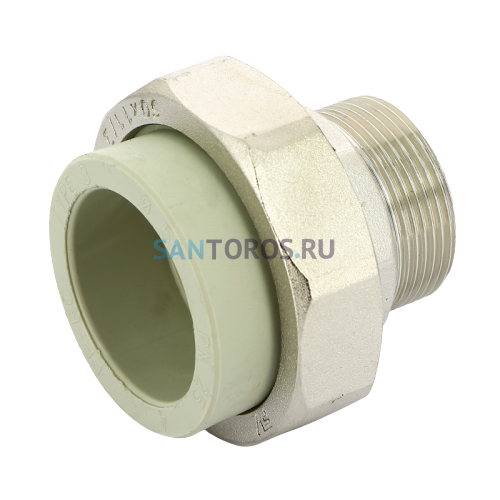 Разъёмное соединение PPR с наружной резьбой 50x1 1/2 FV-Plast AA237050064