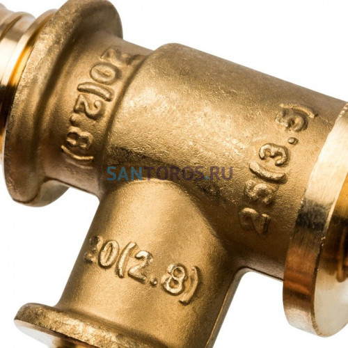 Тройник переходной 25x20x20 для труб из сшитого полиэтилена Stout SFA-0014-252020