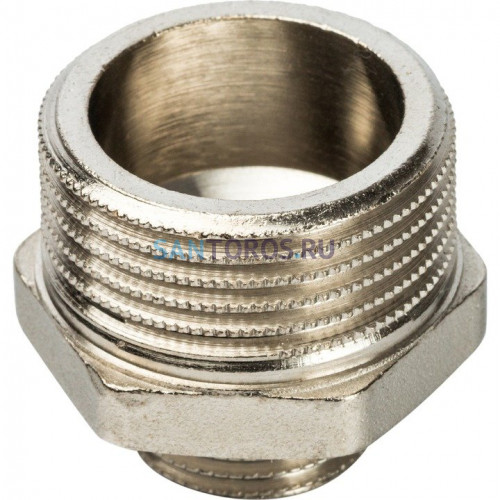 Ниппель НН переxодной 1x1/2, никелированный Stout SFT-0004-000112