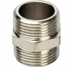 Ниппель HH 3/4" никелированный Stout
