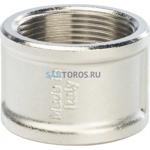 Муфта ВВ 1 1/2, никелированная Stout SFT-0006-112112