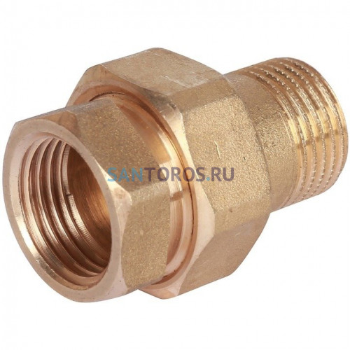 Разъемное соединение американка ВН 3/8, уплотнение под гайкой o-ring кольцо Stout SFT-0040-000038