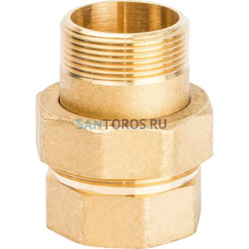 Разъемное соединение 1 1/2" американка ВН, уплотнение под гайкой по плоскости Stout SFT-0044-000112
