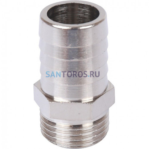 Штуцер НР 1/2x20, никелированный Stout SFT-0067-001220