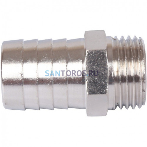 Штуцер НР 1/2x20, никелированный Stout SFT-0067-001220