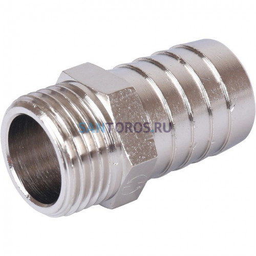 Штуцер НР 1/2x20, никелированный Stout SFT-0067-001220