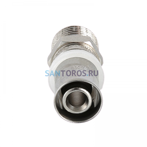 Пресс-муфта с наружной резьбой 16х3/4 Valtec VTm.201.N.001605
