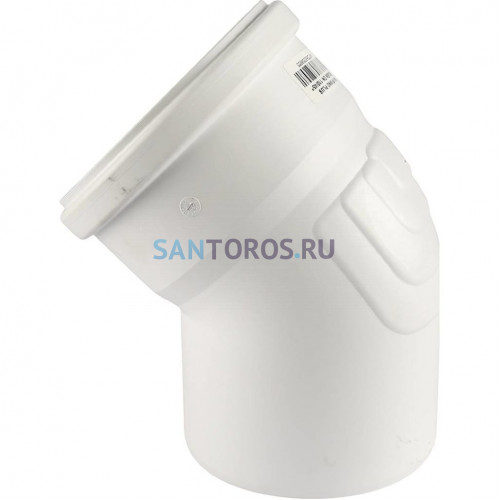 Отвод канализационный Raupiano Plus 110х45° Rehau (11234441001) 11234441001