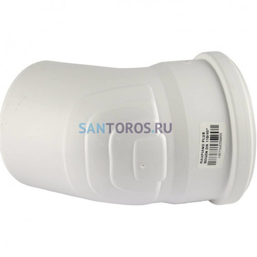 Отвод канализационный Raupiano Plus 110х45° Rehau (11234441001) 11234441001