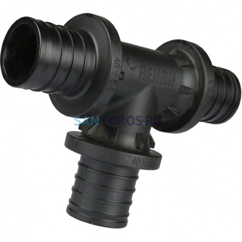Тройник равнопроходной 40-40-40 PX Rehau (11600351001) 11600351001