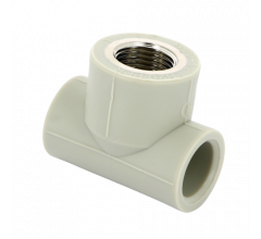 Тройник PPR с внутренней резьбой 20x1/2" FV-Plast
