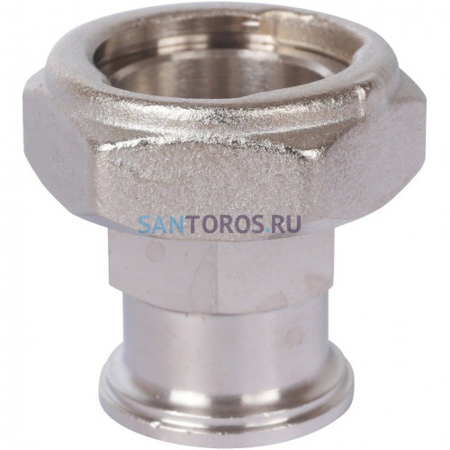 Разъемное соединение с плоским уплотнением 3/4, никелированное Stout SDG-0019-010020